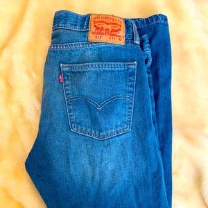 Levi's 513 34x32 medium wash